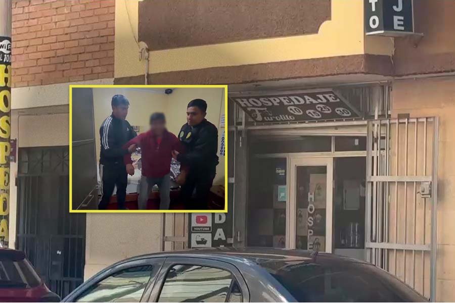 Camionero fue hallado encerrado en un hostal y mujer fue detenida por presunta extorsión