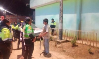 Serenos intervienen a varón que portaba machete y causaba temor entre vecinos