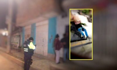 Serenazgo auxilia a varón encontrado durmiendo en la vía pública