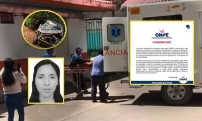 ONPE confirma muerte de trabajadora tras accidente durante perifoneo en Churcampa