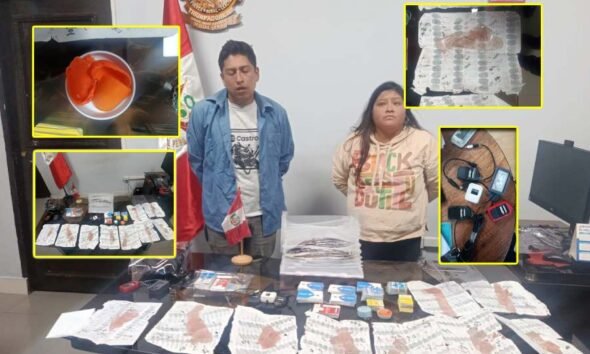 Policía interviene a pareja con más de mil registros de huellas dactilares y numerosos chips