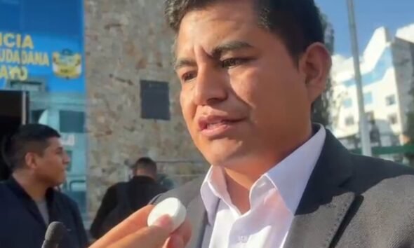 Dennis Cuba afirma que solo saludó a Arnoldo Mallma, pero reconoce que utiliza vivienda como punto de reuniones