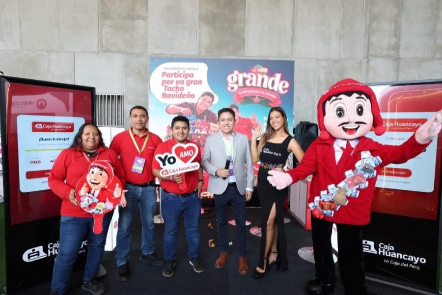 Caja Huancayo acerca soluciones financieras y orientación para emprendedores en el Perú Business Fest 2026