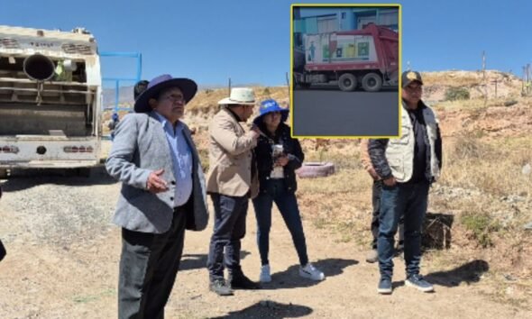 Intervienen cinco compactadoras de Chilca cargadas de basura por presunto arrojo ilegal en Sapallanga