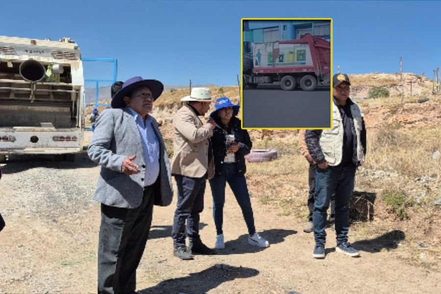 Intervienen cinco compactadoras de Chilca cargadas de basura por presunto arrojo ilegal en Sapallanga