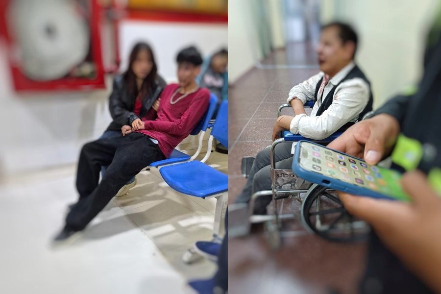 Serenos auxilian a dos varones heridos tras presuntos robos durante la madrugada en Huancayo