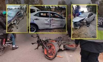 Múltiple choque deja varios heridos en la carretera Central, en Concepción