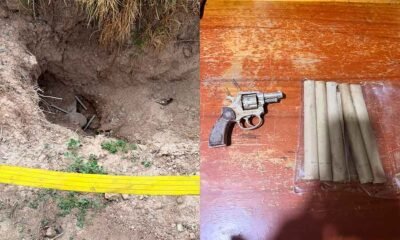 Policía encuentra un revólver y cinco cartuchos de dinamita en Chupaca