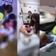 Serenos auxilian a bebé de cuatro meses que se encontraba en la vía pública junto a su madre