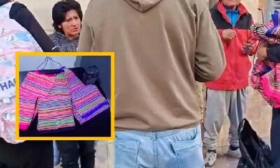 Detienen a dos personas por presunto hurto de mantas en tienda de la calle Real
