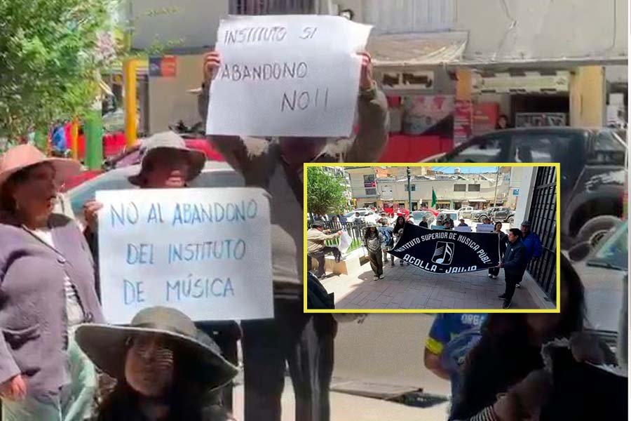 S/21 millones y una obra inconclusa: estudiantes de Música de Acolla continúan en aulas de primaria