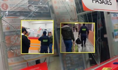 Serenazgo interviene en disturbio registrado en agencia de transportes MiBus en Chilca